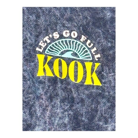 Outer Banks Netflix Show Lets Go Full Kook Acid Wash Hoodie S Sweatshirt OBX - Picture 2 of 6